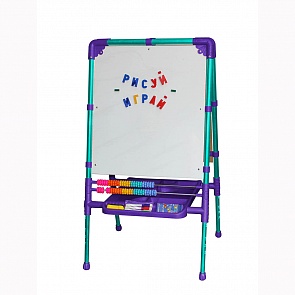 Мольберт Вырастайка, цвет бирюзово-фиолетовый (Galaxy, 7518RT)